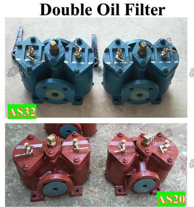 Diesel oil transfer pump, dual oil filter, duplex crude oil filter